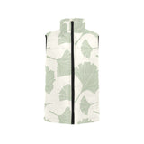 Ginkgo leaves pattern Women's Padded Vest