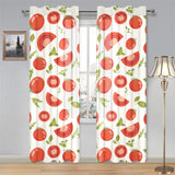 Tomato pattern Gauze Curtain