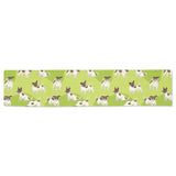 Jack Russel Pattern Print Design 01 Table Runner