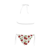 Red apples pattern Sexy Bikinis Two-Piece Swimsuits