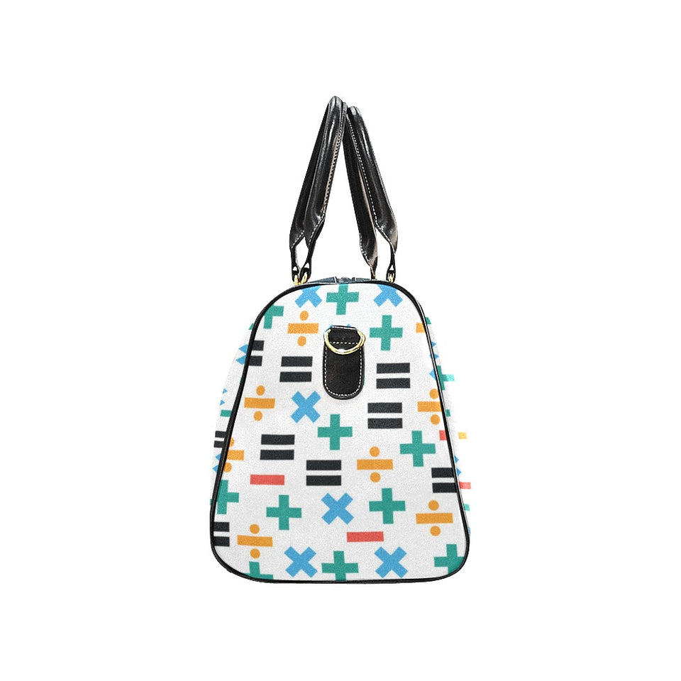 Math Pattern Print Design 05 Travel Bag