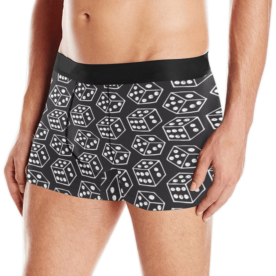 Dice Pattern Print Design 01 Men's All Over Print Boxer Briefs Men's Underwear