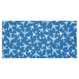 Airplane pattern in the sky Tablecloth