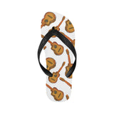 Paint Guitar Pattern Unisex Flip Flops