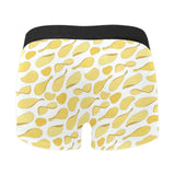 Potato Chips Pattern Print Design 02 Men's All Over Print Boxer Briefs Men's Underwear
