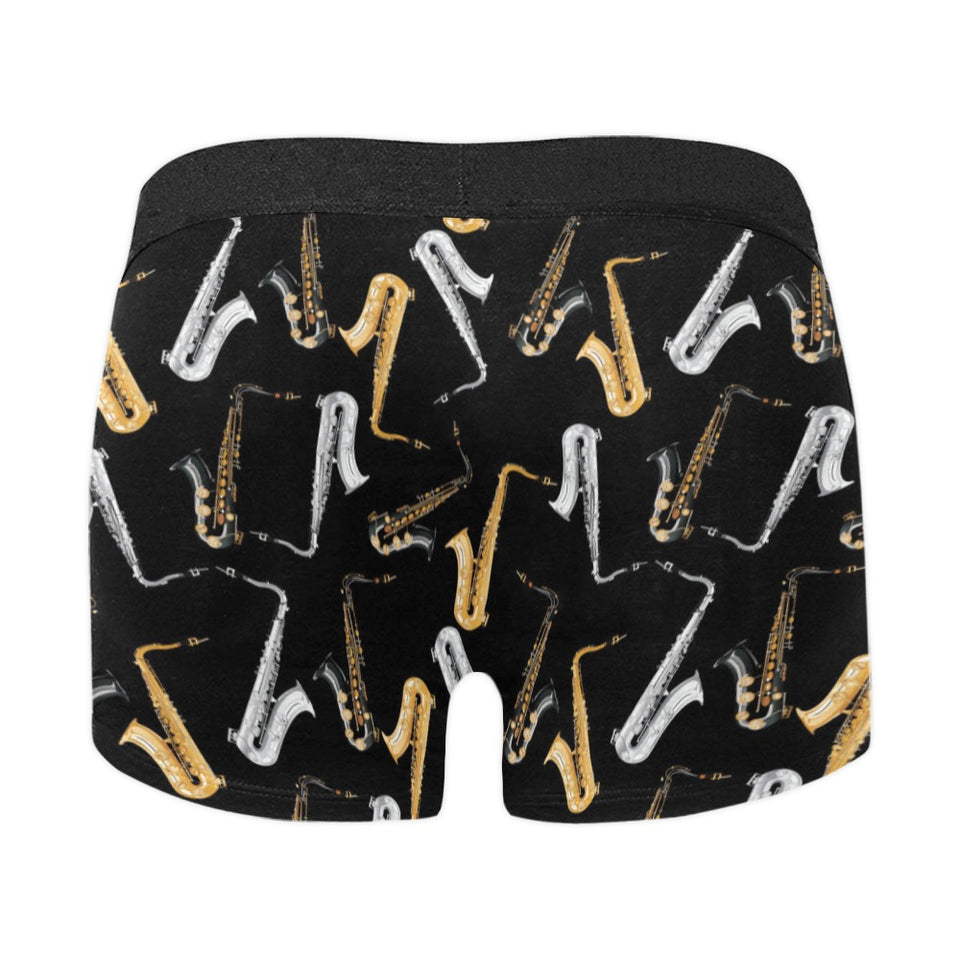 saxophone design pattern Men's All Over Print Boxer Briefs Men's Underwear