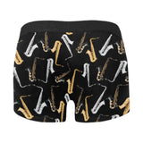 saxophone design pattern Men's All Over Print Boxer Briefs Men's Underwear