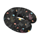space pattern U-Shaped Travel Neck Pillow