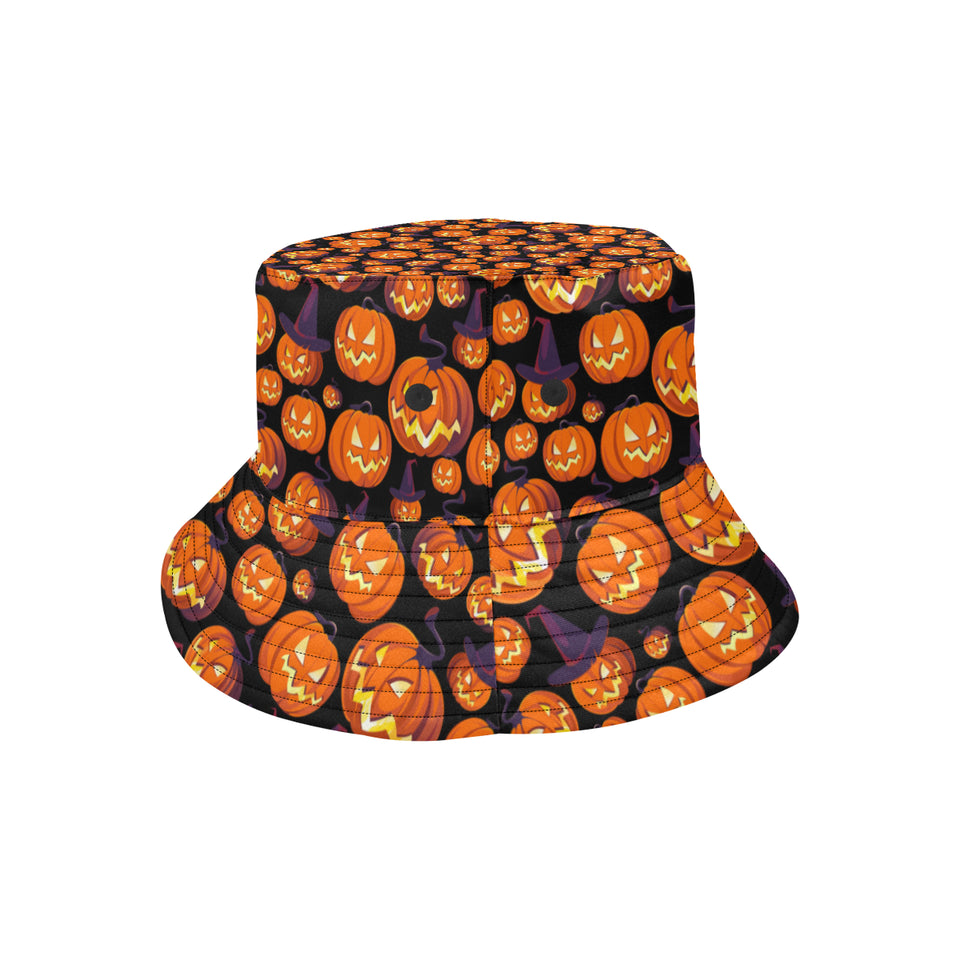 Halloween Pumpkin pattern Unisex Bucket Hat