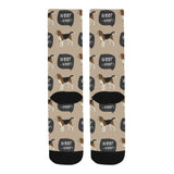 Beagle pattern Crew Socks