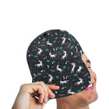 unicorn rainbows moon clound star pattern All Over Print Snapback Cap