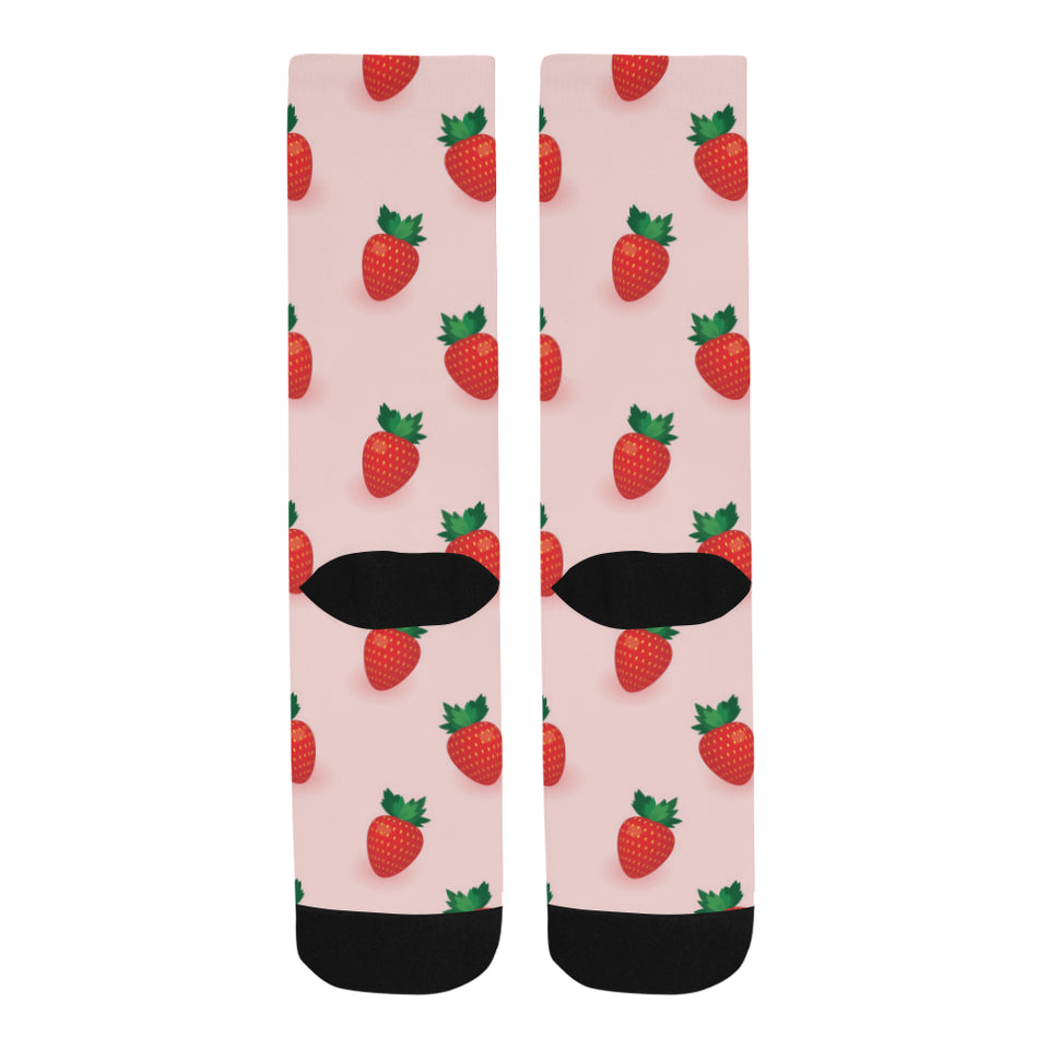 Strawberry beautiful pattern Crew Socks