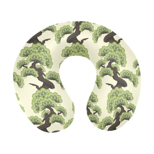 Bonsai pattern U-Shaped Travel Neck Pillow