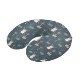 windmill tree pattern U-Shaped Travel Neck Pillow