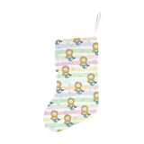 Cute hand drawn mermaid Christmas Stocking