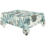 Dragonfly Butterfly Plants insect flower vintage s Tablecloth