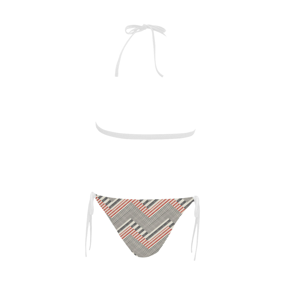 zigzag chevron striped pattern Sexy Bikinis Two-Piece Swimsuits