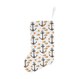 Clown Fish Pattern Print Design 02 Christmas Stocking