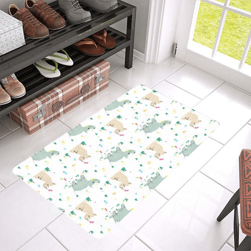 Cute Rhino pattern Doormat