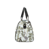 Monkey sloth lemur palm trees pattern Travel Bag
