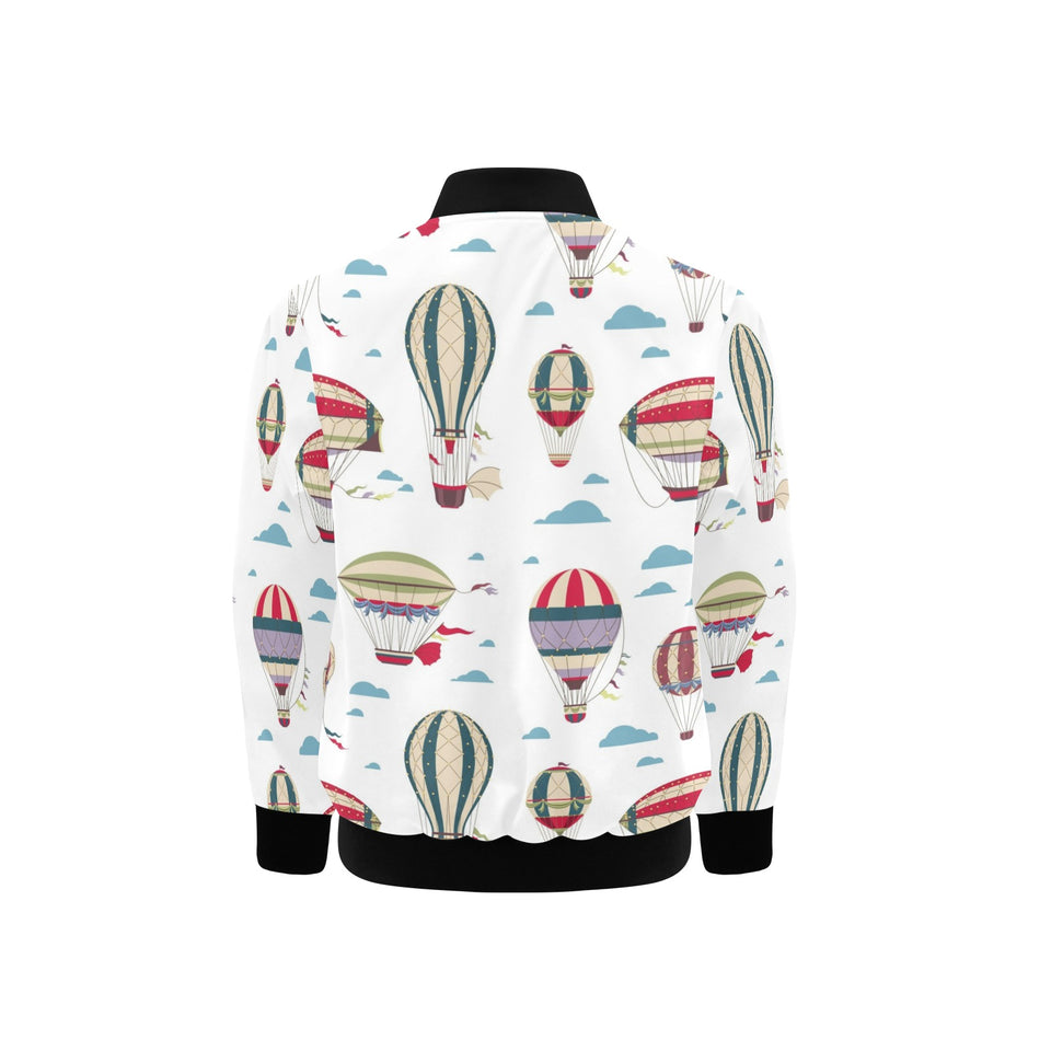 Hot air balloon pattern Kids' Boys' Girls' Bomber Jacket