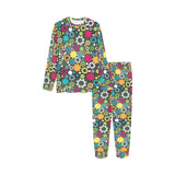 Gear Pattern Print Design 03 Kids' Boys' Girls' All Over Print Pajama Set