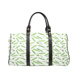 Green Peas Pattern Print Design 04 Travel Bag