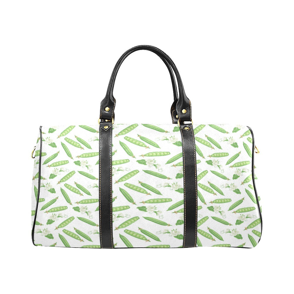 Green Peas Pattern Print Design 04 Travel Bag