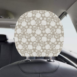 Scallop shell pattern Car Headrest Cover
