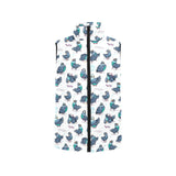 Pigeon Pattern Print Design 02 Women's Padded Vest
