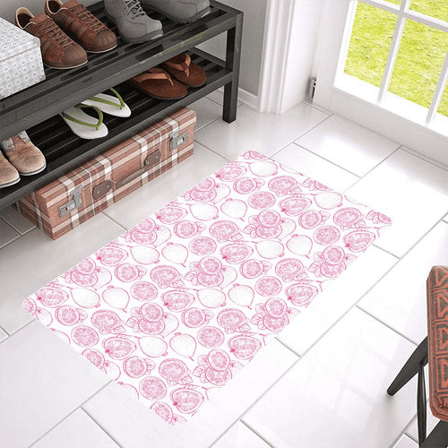 Sketch guava pattern Doormat