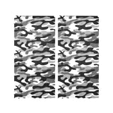 Black white camouflage pattern Gauze Curtain