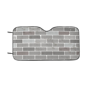 Brick Printed Pattern Print Design 05 Car Sun Shade