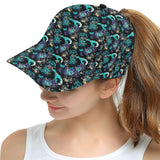 Dragon sea wave pattern All Over Print Snapback Cap