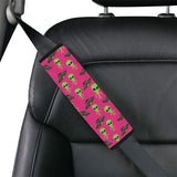 Alien Pattern Print Design 03 Car Seat Belt Cover