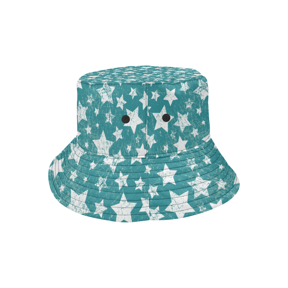 Vintage star pattern Unisex Bucket Hat