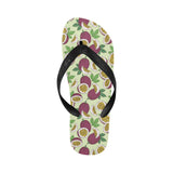 Paassion fruit pattern Unisex Flip Flops