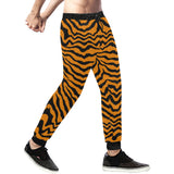 Bengal tigers skin print pattern Unisex Casual Sweatpants