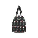 Deer Christmas new year pattern argyle Travel Bag