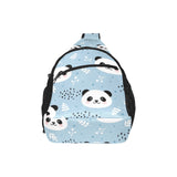 Cute panda pattern All Over Print Chest Bag