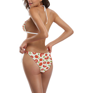 Tomato pattern Sexy Bikinis Two-Piece Swimsuits
