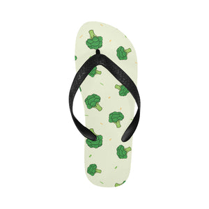 Broccoli pattern Unisex Flip Flops