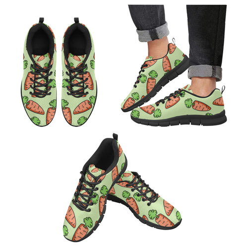 Carrot Pattern Print Design 05 Men's Breathable Sneakers ( Model 055)