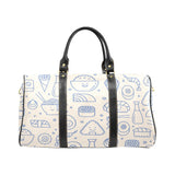 Cute sushi icon pattern Travel Bag