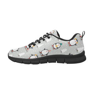 Cute Penguin christmas pattern Women's Sneaker Shoes
