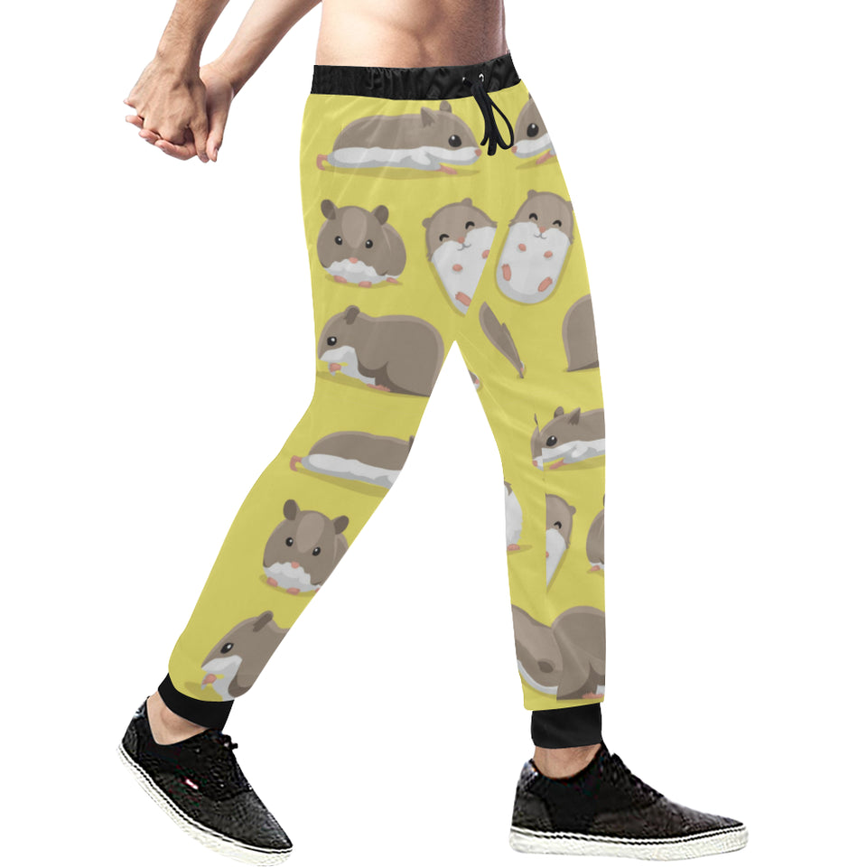 Cute Hamster pattern Unisex Casual Sweatpants