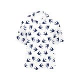 Swallow Pattern Print Design 03 Women's All Over Print Hawaiian Shirt