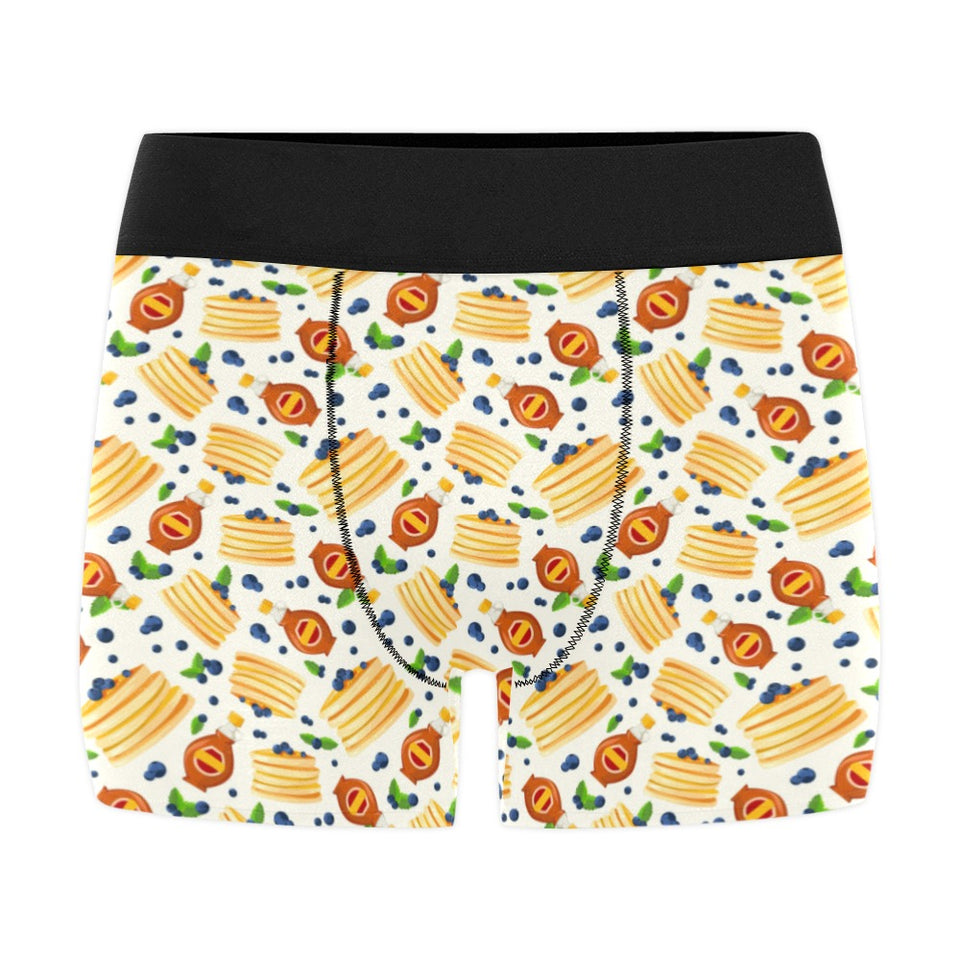 Pancake Pattern Print Design 02 Men's All Over Print Boxer Briefs Men's Underwear