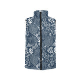 Coral Reef Pattern Print Design 05 Men's Padded Vest