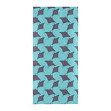Stingray Pattern Print Design 02 Beach Towel
